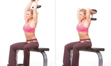 Flexion et extension des bras pour perdre du poids